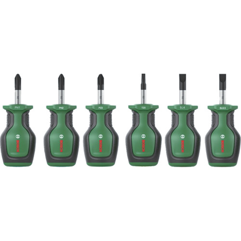 ボッシュ スタビ―スクリュードライバー 6種セット 1セット（ご注文単位1セット）【直送品】