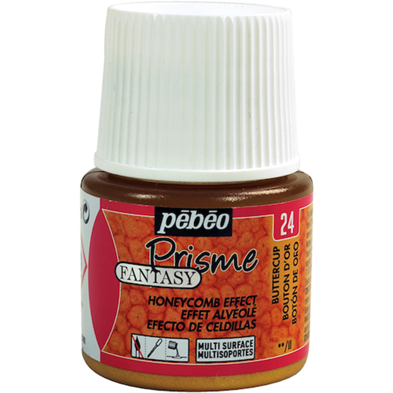 Pebeo ファンタジープリズム45ml NO.24バターカップ 1本（ご注文単位1本）【直送品】