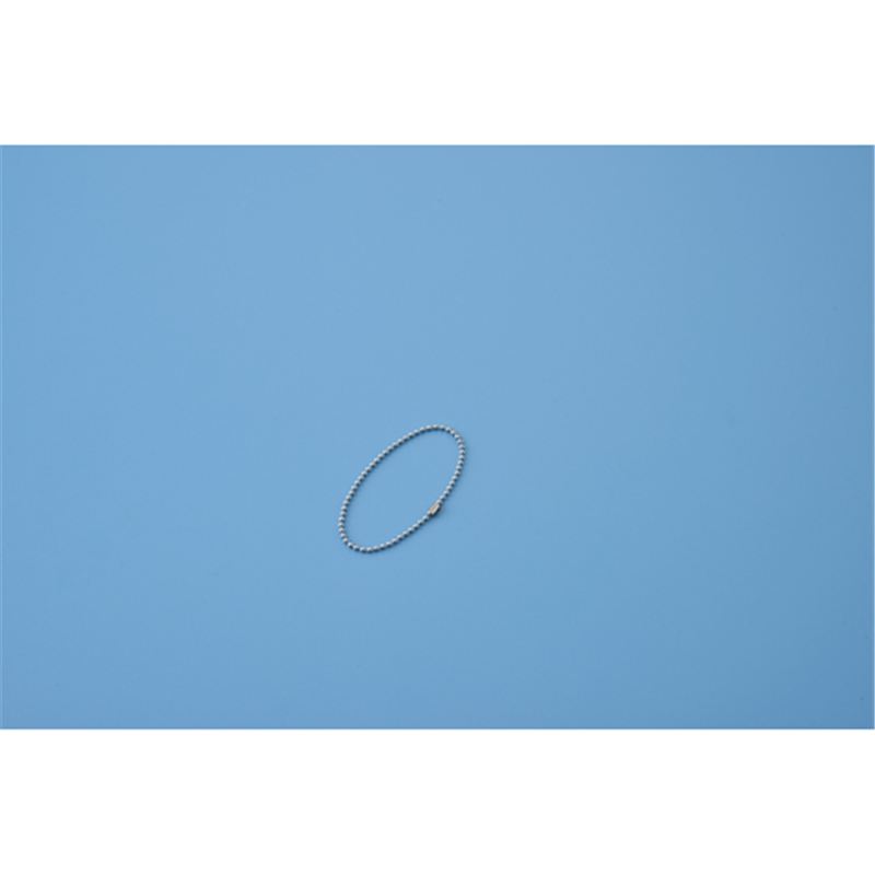 緑十字 ボールチェーン(玉鎖) 2.3Φ×200mm ステンレス 5本組 1組（ご注文単位1組）【直送品】