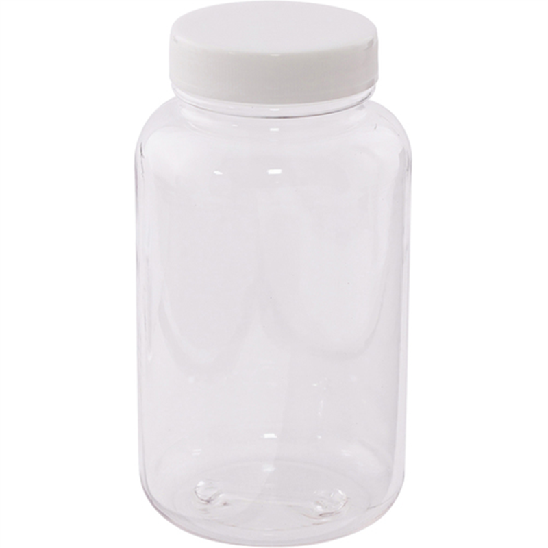 AS ペット広口瓶 500ml No.500 1個（ご注文単位1個）【直送品】