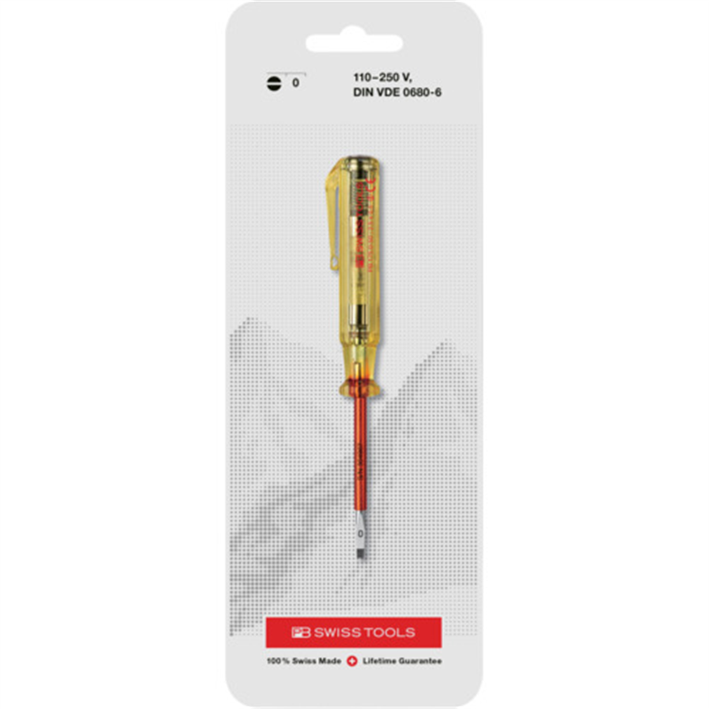 PBスイスツールズ 検電用ドライバー (ブリスターパック入り) 1個（ご注文単位1個）【直送品】