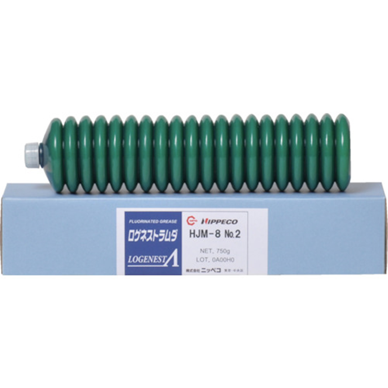 NIPPECO 耐熱フッ素グリース ロゲネストラムダHJM-8 No.2 750g 1本（ご注文単位1本）【直送品】