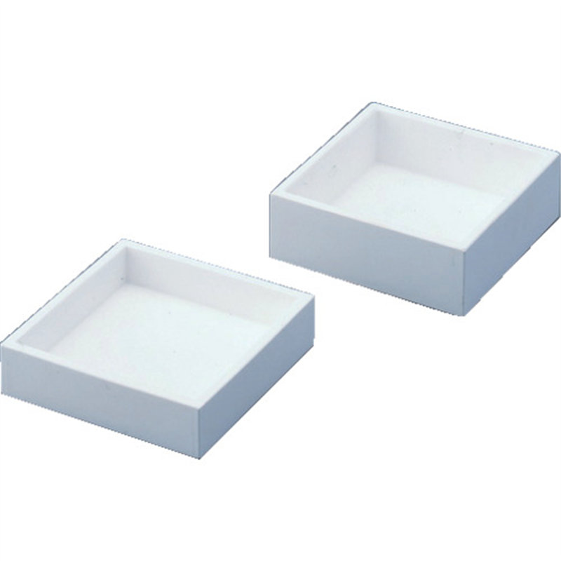 AS アルミナ95るつぼ 角型 130ml SQU-10025 1個（ご注文単位1個）【直送品】