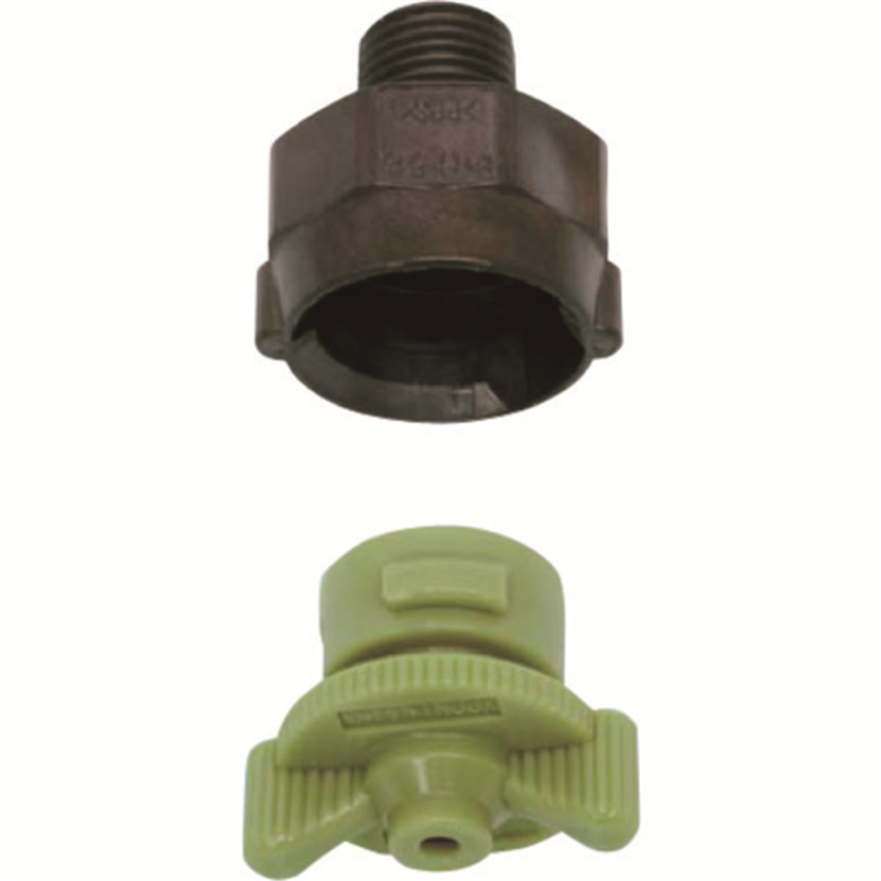 いけうち ワンタッチ着脱充円錐ノズル INJJXシリーズ 樹脂製 1/8オス 1個（ご注文単位1個）【直送品】