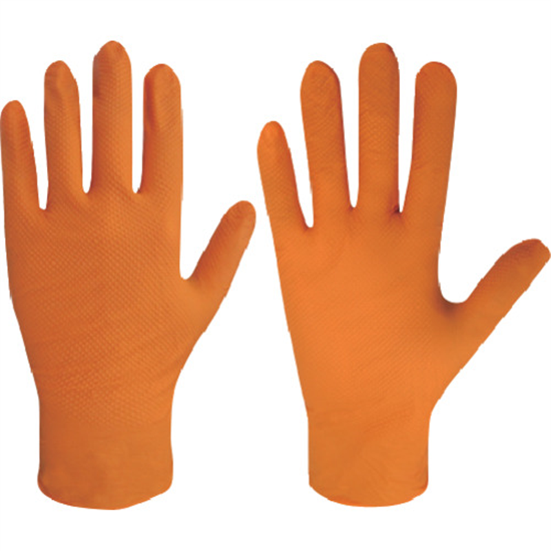 ミタニ エンジニアグローブ50枚入(オレンジ)S 1箱（ご注文単位1箱）【直送品】