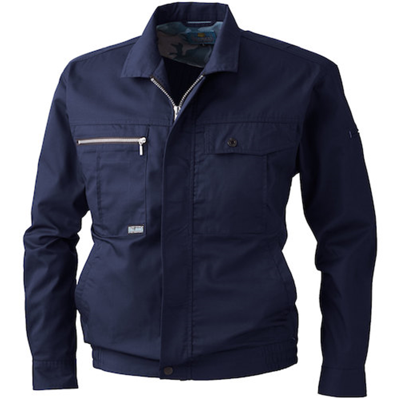 NBW 193 長袖ブルゾン ネイビー LL 1着（ご注文単位1着）【直送品】