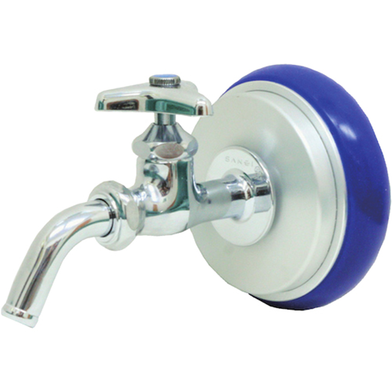 IWA 蛇口(給水栓)付き アルミ製 町野式女キャップ 65A 1個（ご注文単位1個）【直送品】