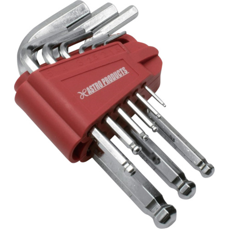 アストロプロダクツ AP HEXレンチ セット ショートボールポイント(9本組) 1組（ご注文単位1組）【直送品】