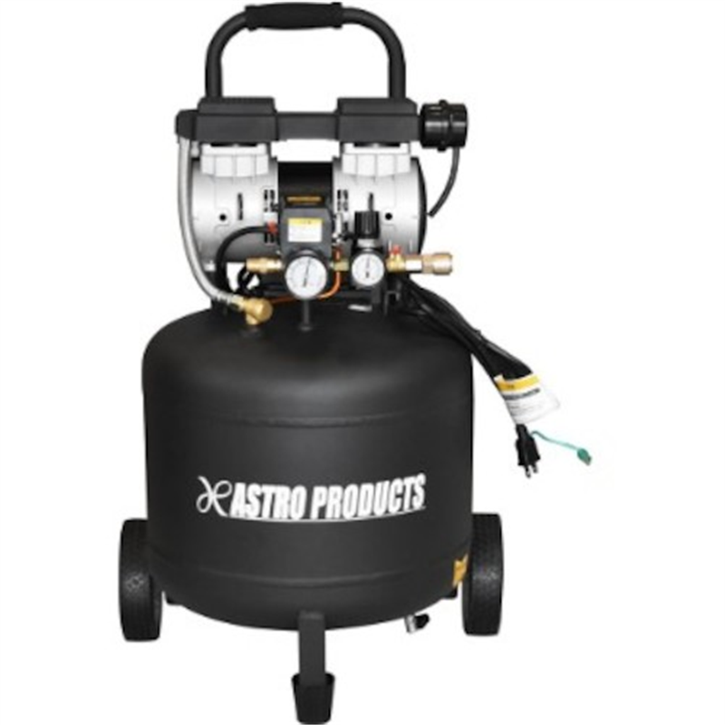 アストロプロダクツ 縦型サイレントエアコンプレッサー38L VSC033 1台（ご注文単位1台）【直送品】