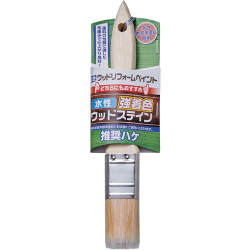 アサヒペン 水性木部用推奨ハケ 30MM GBW-30 1個（ご注文単位1個）【直送品】