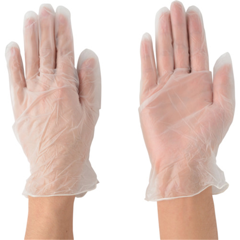 川西 ビニール使いきり手袋 100枚入 1箱（ご注文単位1箱）【直送品】