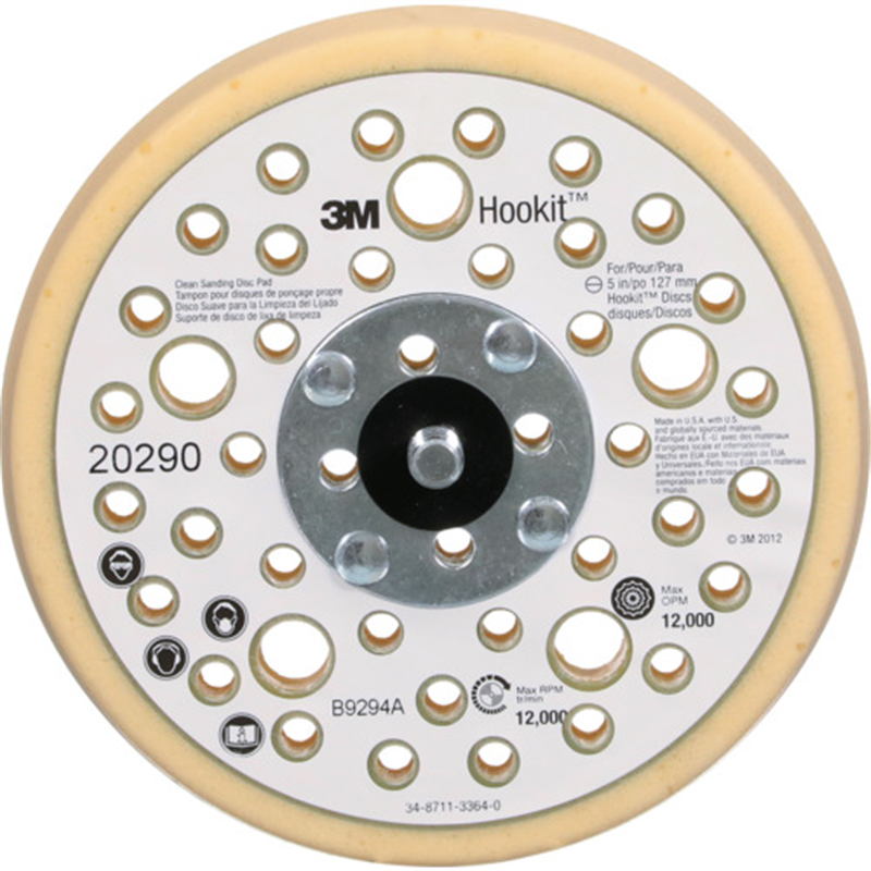 3M 3M XtractTM ディスクパッド 20290 ソフト 127mm用 1個（ご注文単位1個）【直送品】