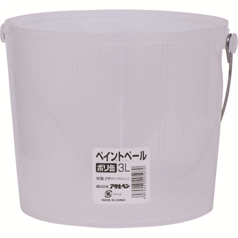 アサヒペン ペイントペール 3Lポリ缶 1個（ご注文単位1個）【直送品】