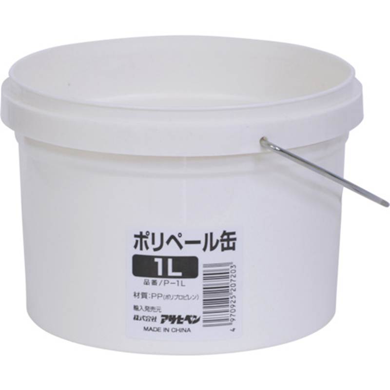 アサヒペン ポリペール缶1LP-1L 1個（ご注文単位1個）【直送品】