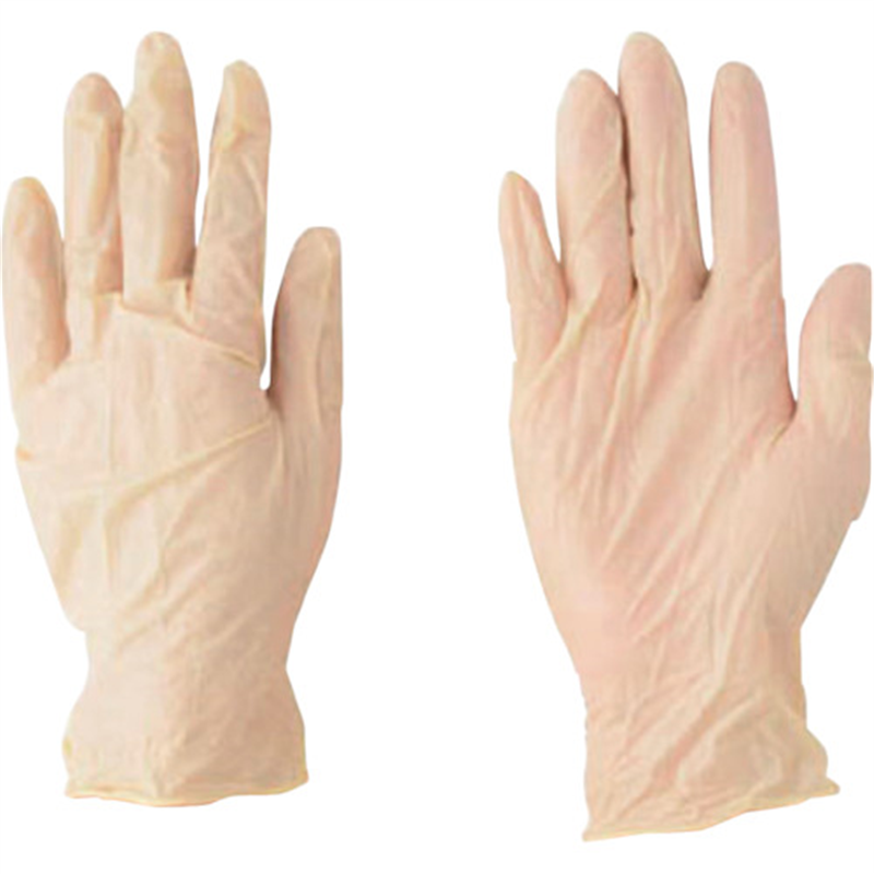 川西 ラテックスグローブ粉無 1箱（ご注文単位1箱）【直送品】