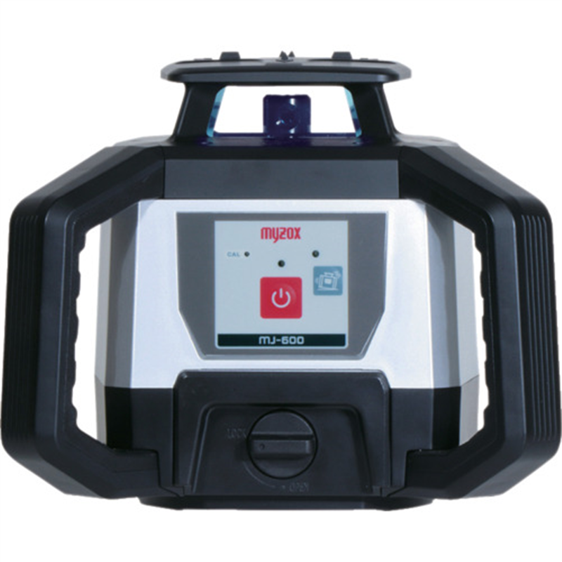 MYZOX 自動整準レーザーレベル 受光器MJ-RE3×2台セット<MJ-600/LAN2-OD> 1セット（ご注文単位1セット）【直送品】