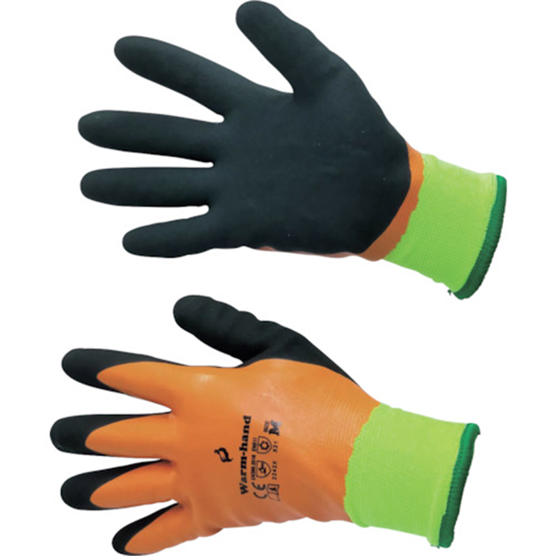 富士手袋 ウォームハンド防水防寒手袋 M 1双（ご注文単位1双）【直送品】