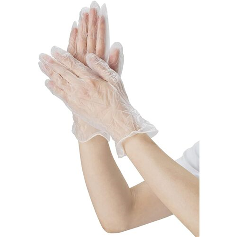 マツヨシ PVCグローブパウダーフリーM 25326601 100枚入 1箱（ご注文単位1箱）【直送品】