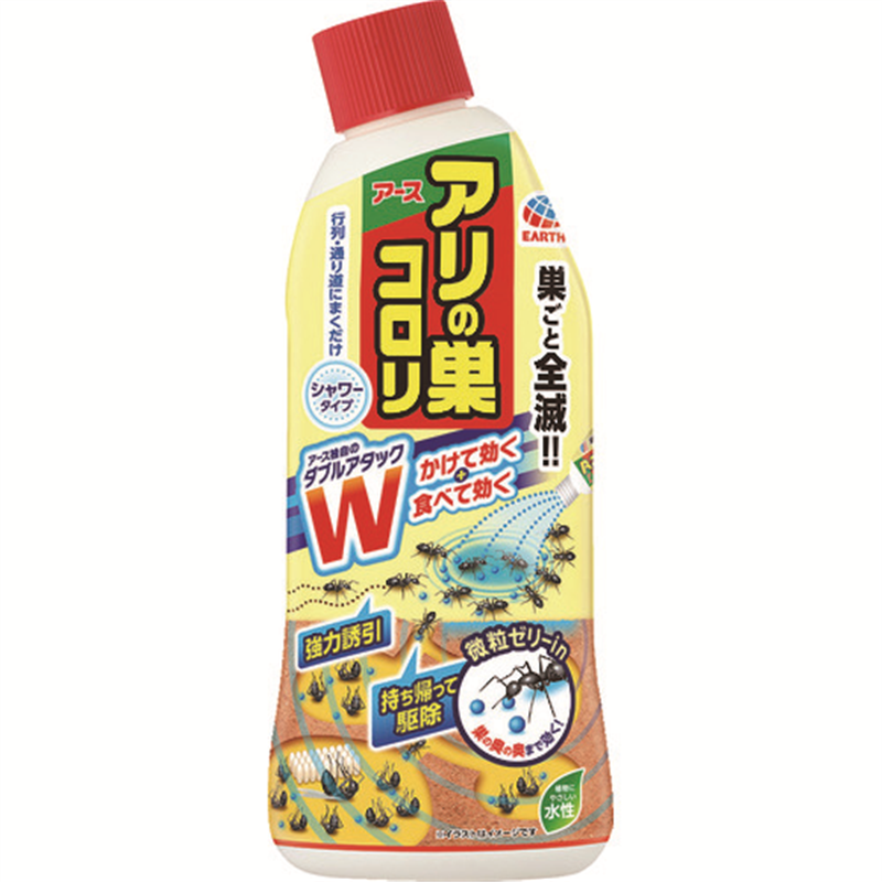 アース アリの巣コロリ シャワータイプ 500ml 1本（ご注文単位1本）【直送品】