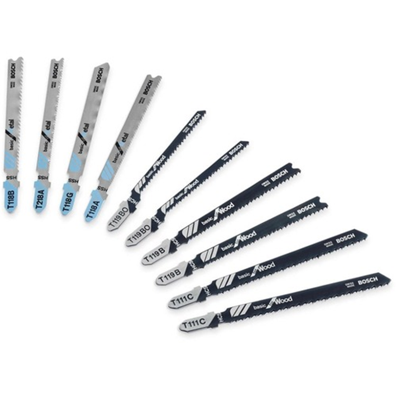 ボッシュ ジグソーブレードセット 10本入り 1セット（ご注文単位1セット）【直送品】