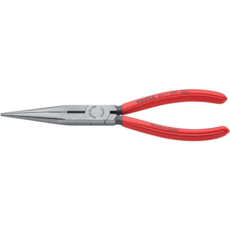 KNIPEX 【ブリスターパック仕様】ロングラジオペンチ プラスチックハンドル 200mm 1丁（ご注文単位1丁）【直送品】