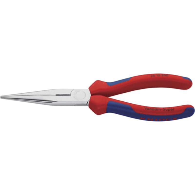 KNIPEX 【ブリスターパック仕様】ロングラジオペンチ クロムメッキ仕上げ コンフォートハンドル 200mm 1丁（ご注文単位1丁）【直送品】