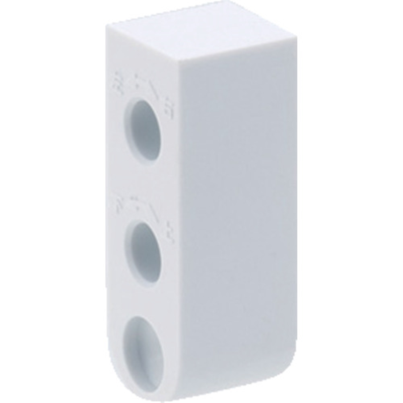 ATOM 上吊式引戸金具AFDシステム仮固定ブロックキャッチ用カバー AFD-2950―C17 白 1個（ご注文単位1個）【直送品】