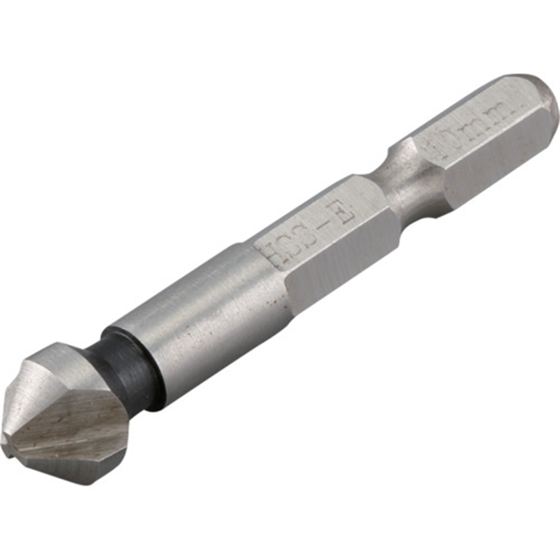 RELIEF 六角軸 面取りカッター 3枚刃 10mm 1個（ご注文単位1個）【直送品】