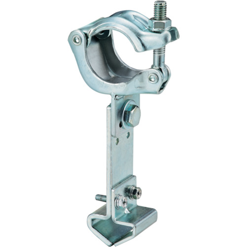 岡田 カーテンレール キャリー単管取付用ブラケットL 1個（ご注文単位1個）【直送品】