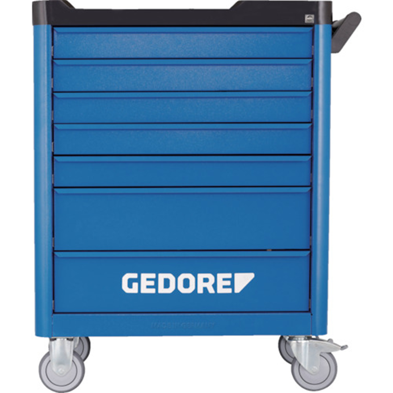 GEDORE ツールトローリー 引出7段 80x5 162.5x2 1台（ご注文単位1台）【直送品】