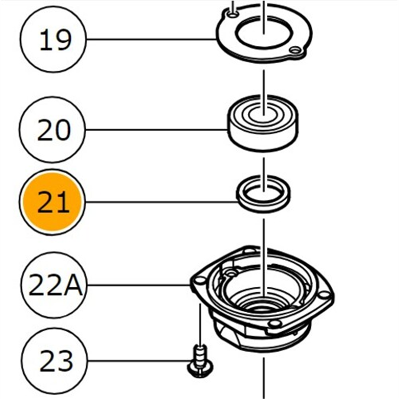 HiKOKI フェルトパツキン 1個（ご注文単位1個）【直送品】