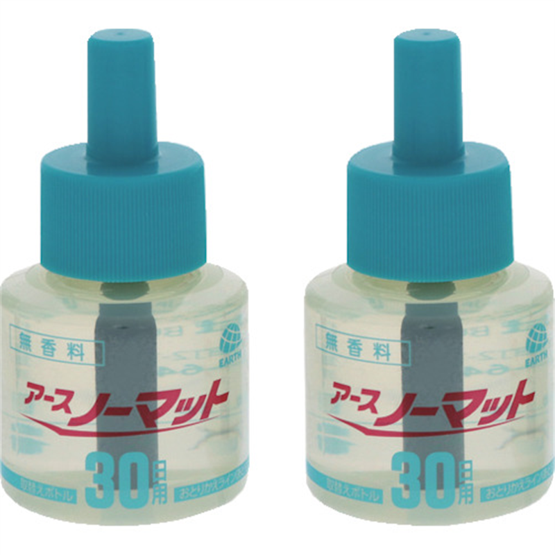アース 殺虫剤用取替ボトル アースノーマット 取替えボトル30日用 無香料 2本入 1箱（ご注文単位1箱）【直送品】