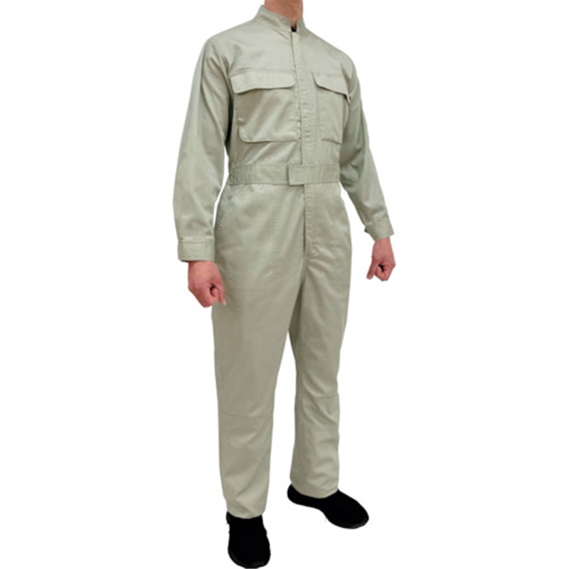 TEAGLES 綿混ツナギ モスグリーン M 1枚（ご注文単位1枚）【直送品】