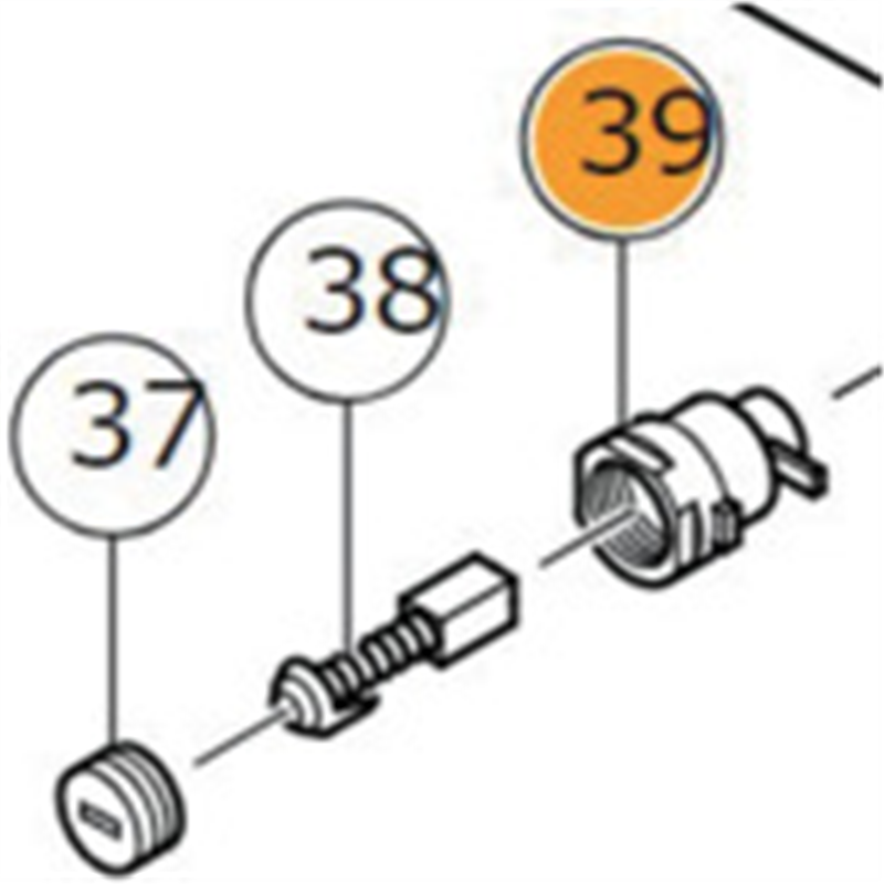 HiKOKI ブラシホルダ 部品 ディスクグラインダ G10ST 1個（ご注文単位1個）【直送品】