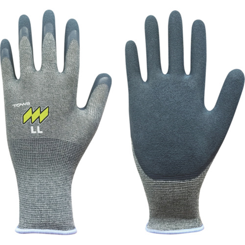 トワロン 天然ゴム背抜き手袋 メジャーローブライト LL 1双（ご注文単位1双）【直送品】