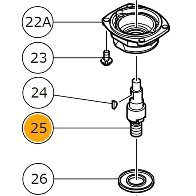 HiKOKI スピンドル 1個（ご注文単位1個）【直送品】