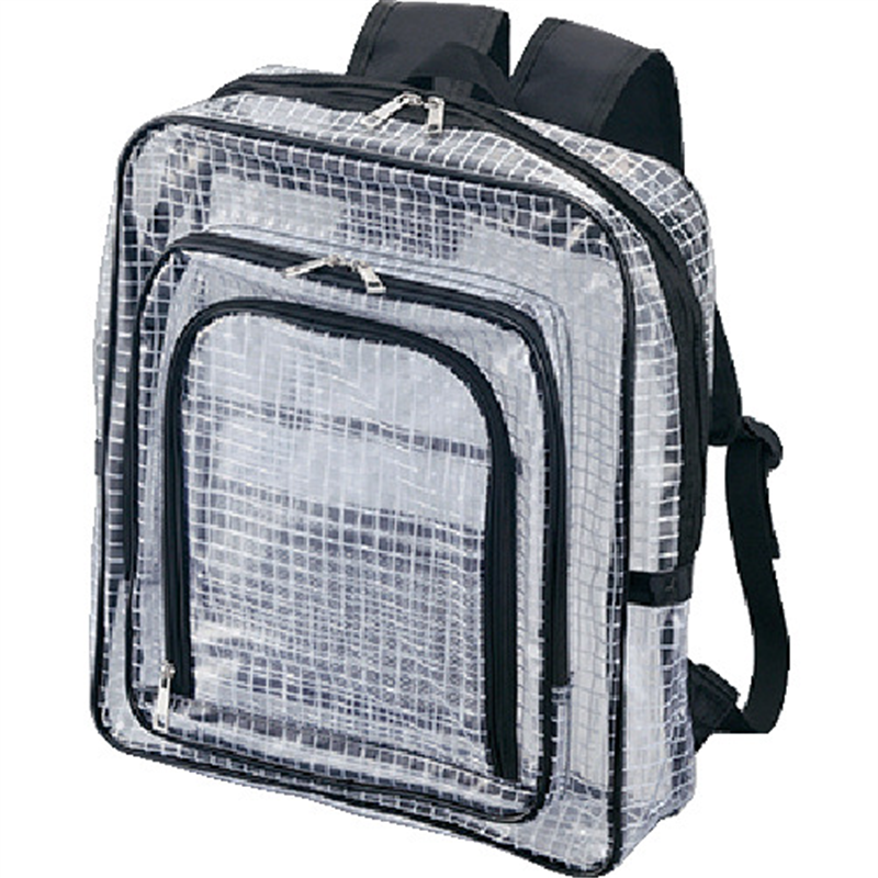 AS PVCクリアバッグ クリアリュック           1個（ご注文単位1個）【直送品】