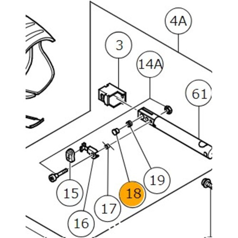 HiKOKI ホルダピン(B) 1個（ご注文単位1個）【直送品】