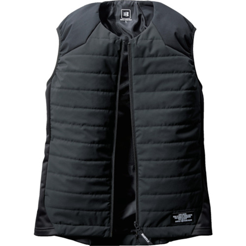 BURTLE ヒーターベスト 3214-35-XXL ブラック 1着（ご注文単位1着）【直送品】
