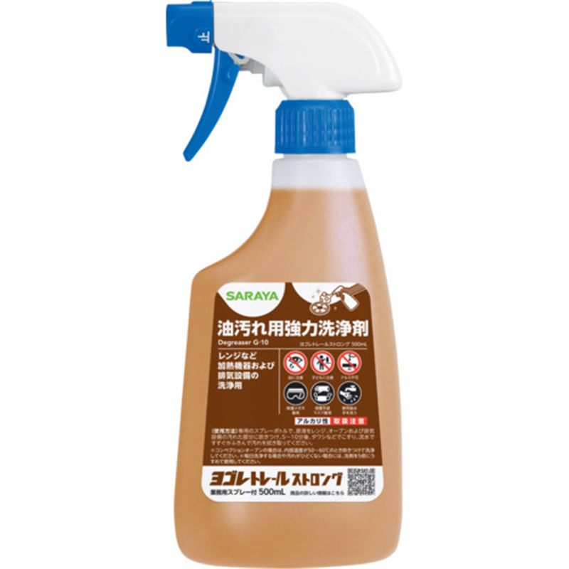 サラヤ ヨゴレトレールストロング500mLS付 1個（ご注文単位1個）【直送品】