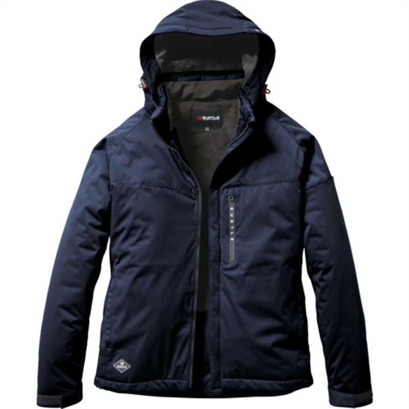 BURTLE ストレッチフーディ防寒ジャケット3260-3-Lネイビー 1着（ご注文単位1着）【直送品】
