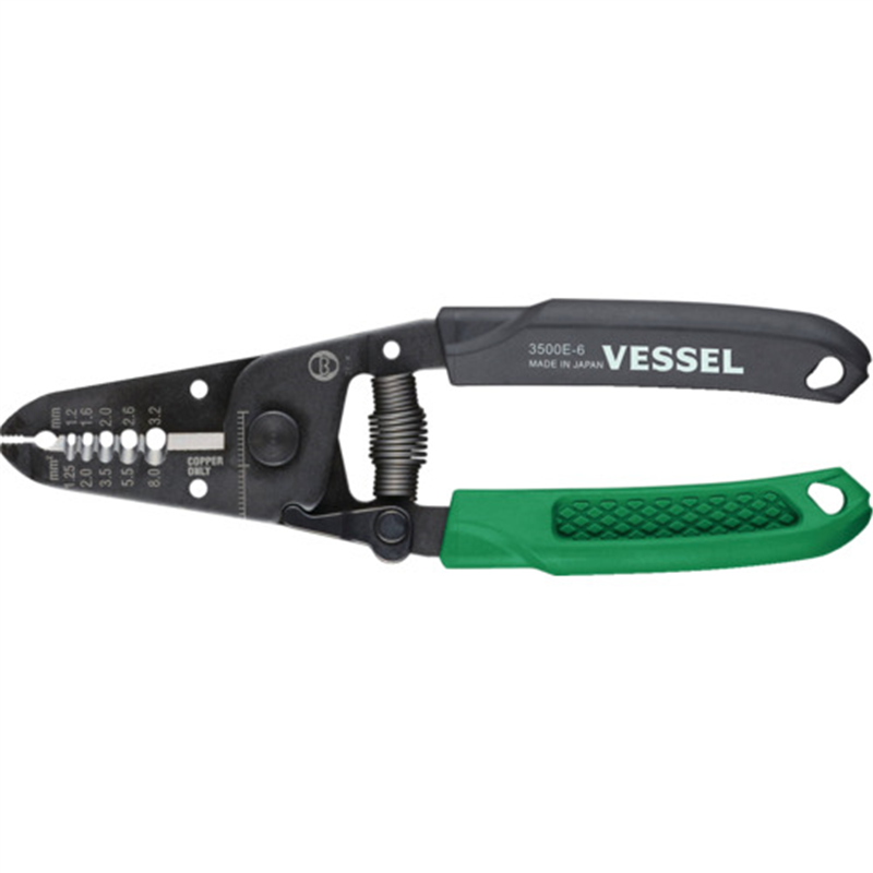 VESSEL 3500E-6 ワイヤ-ストリッパ- 1丁（ご注文単位1丁）【直送品】