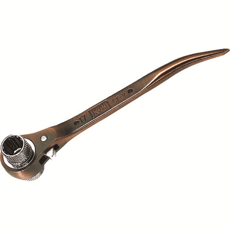 KH ホールディングラチェット 17X21ブロンズ 1個（ご注文単位1個）【直送品】