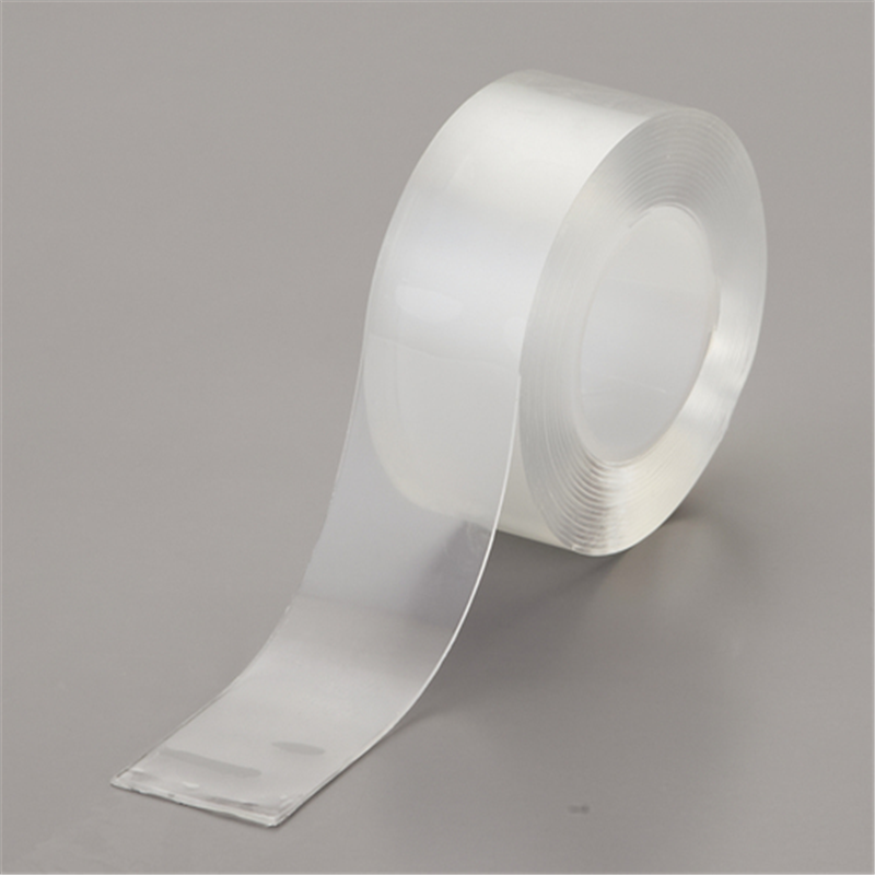 緑十字 剥がせる強力両面テープ クリア 30mm幅×3m 厚み1mm   1巻（ご注文単位1巻）【直送品】