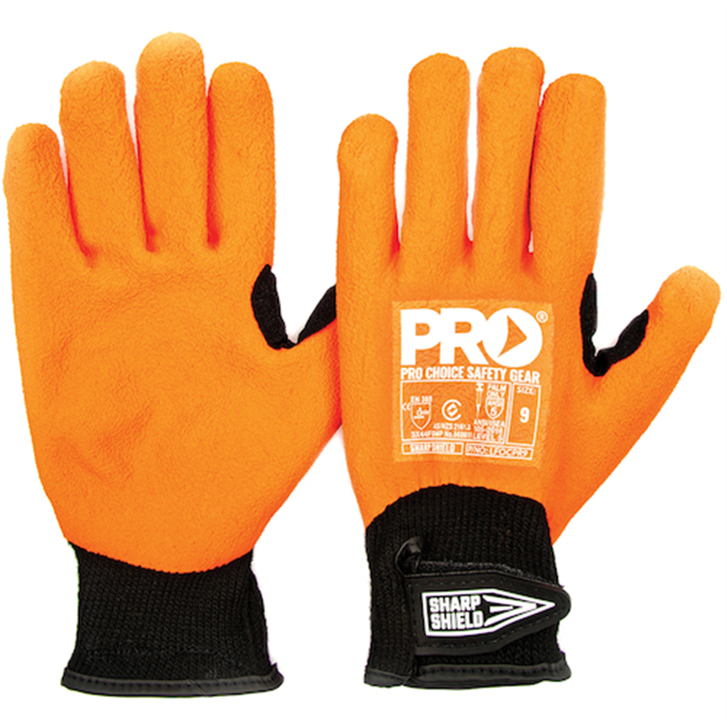 ハラダ 耐突刺手袋 LFOCPR 9(L) 1双（ご注文単位1双）【直送品】