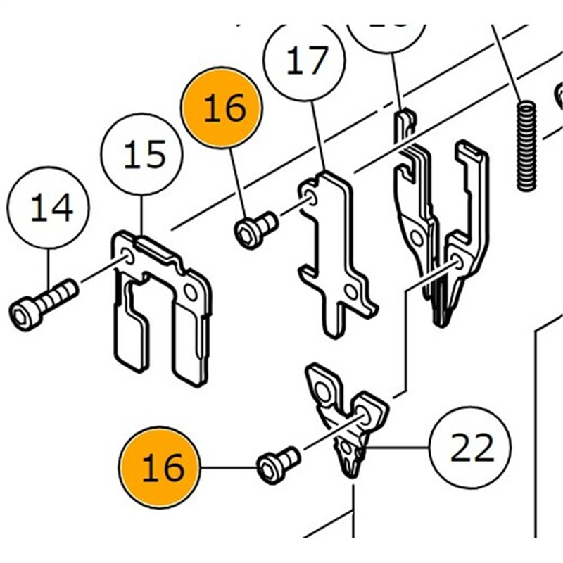HiKOKI テイトウロクカクアナツキボ M4X6 1個（ご注文単位1個）【直送品】