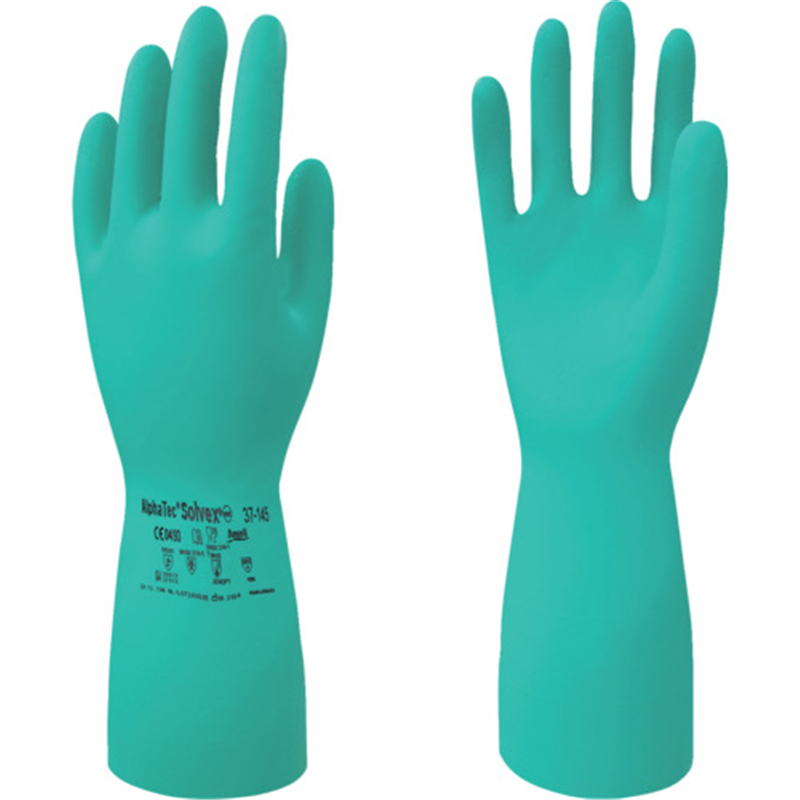 トワロン 化学防護手袋 アルファテックソルベックス 37-145 LL 1双（ご注文単位1双）【直送品】