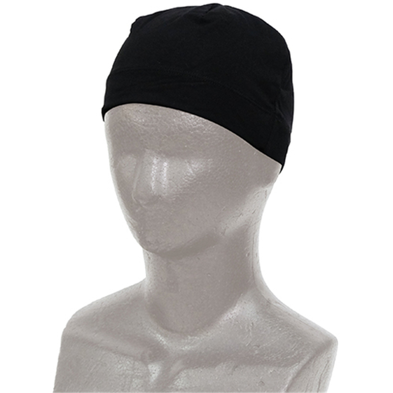 緑十字 ピタッとインナーキャップ ブラック フリーサイズ 1枚（ご注文単位1枚）【直送品】