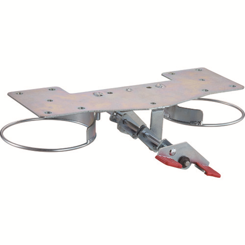 TRUSCO プレス製台車 ドンキーカート用リング式ストッパー 自在2輪用 1台（ご注文単位1台）【直送品】