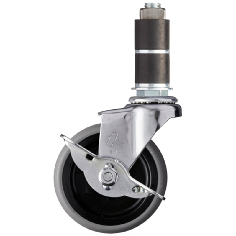 ハンマー EXシリーズ パイプ差込み 自在SP付 エラストマー車 75mm 1個（ご注文単位1個）【直送品】